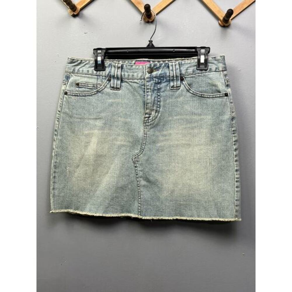 Limited Jean Skirt Women's Size 6 Cotton Denim Blue‎ Mini Pencil Vintage Y2K